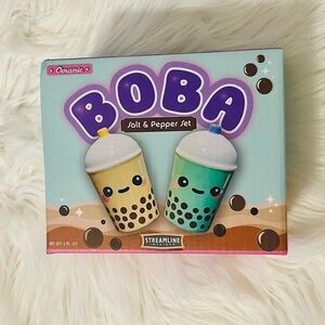 Boba Salt & Pepper Set - Yellow and Green
